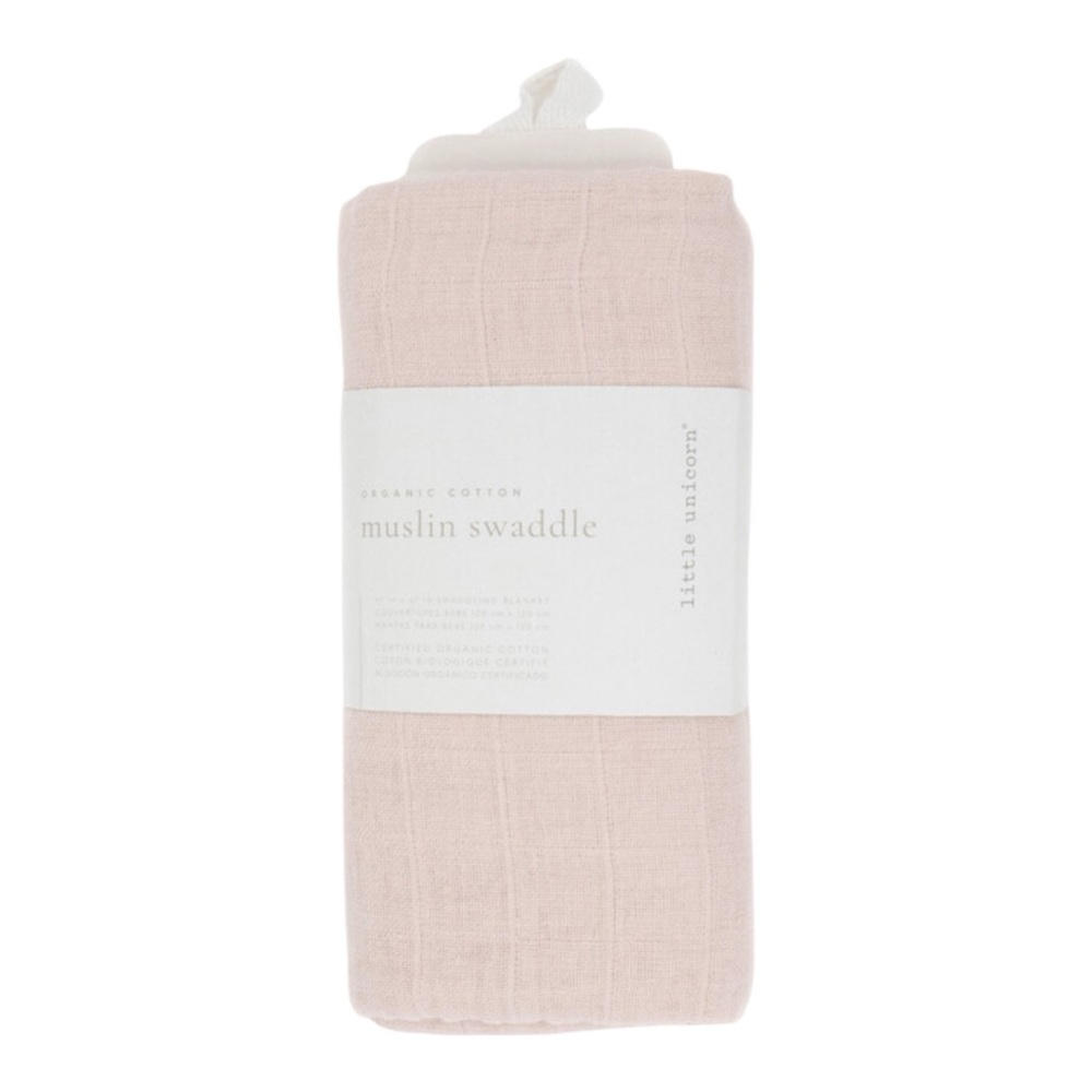 Little Unicorn  Organic Cotton Muslin Swaddle Blanket